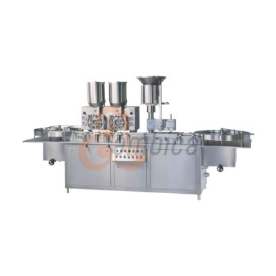 Automatic High Speed Injectable Dry Powder Filling with Rubber Stoppering Machines
